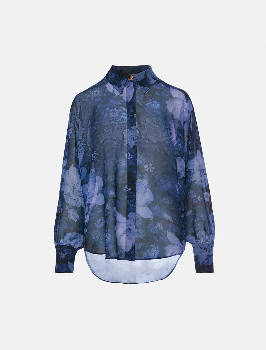 Printed muslin shirt LYNNE FW26-27