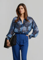 Πουκάμισο από εμπριμέ μουσελίνα LYNNE FW26-27 - Image 5