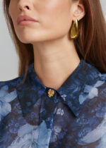 Πουκάμισο από εμπριμέ μουσελίνα LYNNE FW26-27 - Image 3