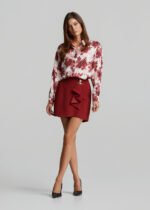 Εμπριμέ πουκάμισο με έντονα μανίκια LYNNE FW26-27 - Image 6