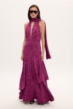 BLAIR MAGENTA LONG DRESS CIEL CONCEPT FW26-27