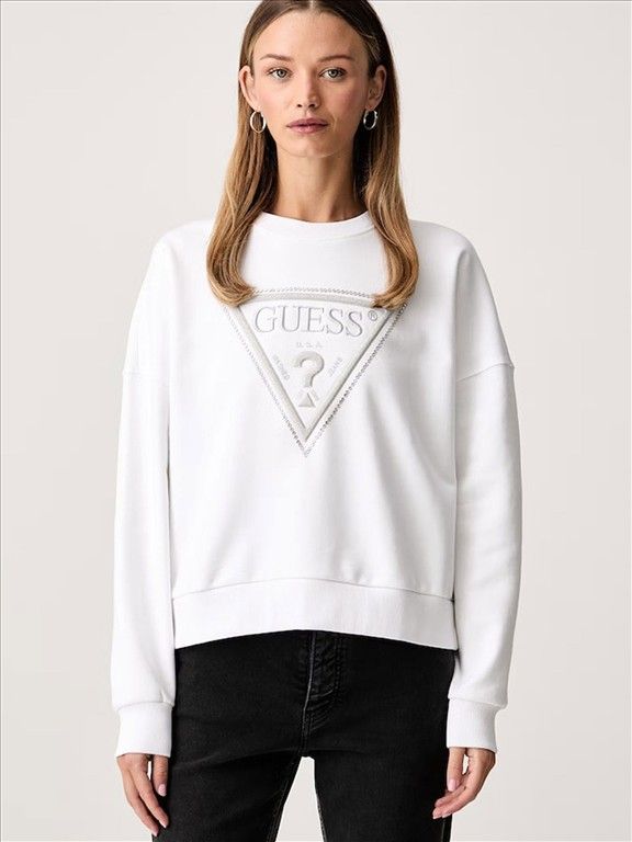 1 ΦΟΥΤΕΡ ΓΥΝΑΙΚΕΙΟ TRIANGLE GLITTER GUESS FW26-27 - Image 1