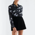 Πουκάμισο με στάμπα αλόγου COMPANIA FANTASTICA FW26-27