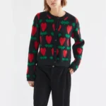 Ζακέτα με κυκλάμινο σχέδιο COMPANIA FANTASTICA FW26-27