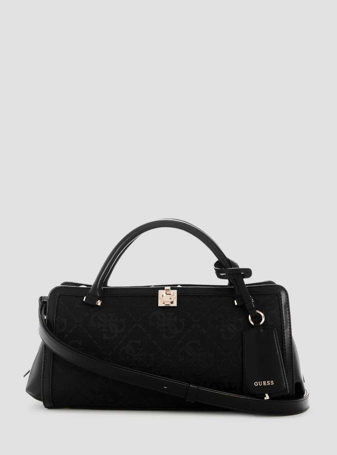 1 Μαύρη τσάντα με λογότυπο Audrey GUESS FW26-27 - Image 1