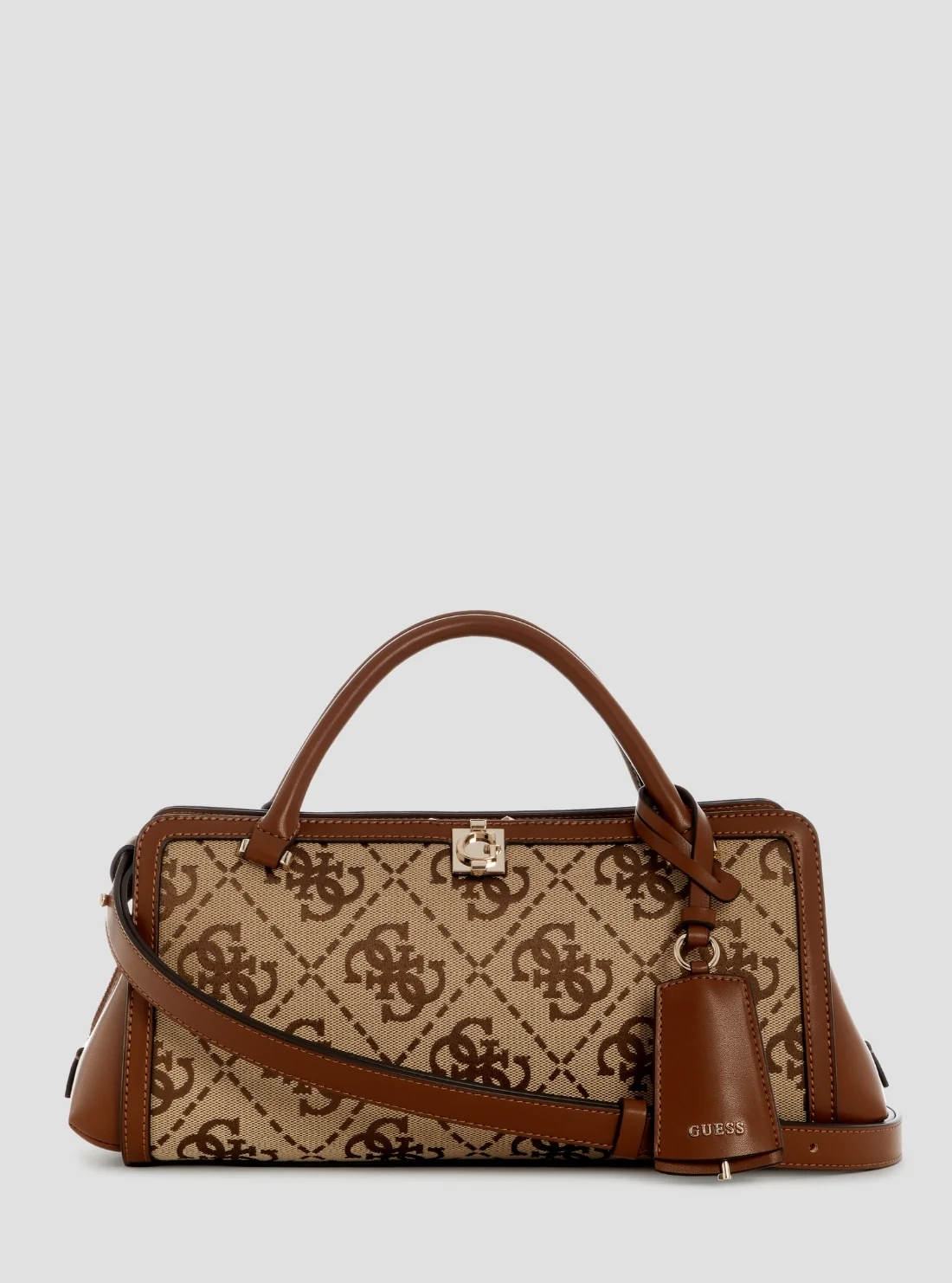 1 Latte logo audrey small girlfriend satchel GUESS FW26-27 - Image 1