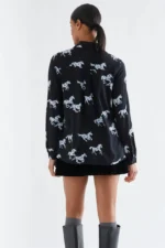 Πουκάμισο με στάμπα αλόγου COMPANIA FANTASTICA FW26-27 - Image 6
