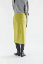 Μίντι φούστα από σουέτ COMPANIA FANTASTICA FW26-27 - Image 6