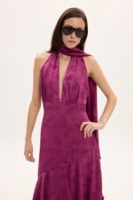BLAIR MAGENTA LONG DRESS CIEL CONCEPT FW26-27 - Image 5