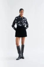 Πουκάμισο με στάμπα αλόγου COMPANIA FANTASTICA FW26-27 - Image 4
