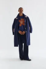 Πλεκτό πουλόβερ με τύπωμα αρκούδας COMPANIA FANTASTICA FW26-27 - Image 4