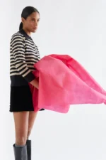 Πλεκτή ζακέτα με ρίγες COMPANIA FANTASTICA FW26-27 - Image 3
