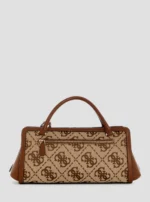 Latte logo audrey small girlfriend satchel GUESS FW26-27 - Image 3