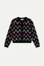 Ζακέτα ζακάρ πλεκτή COMPANIA FANTASTICA FW26-27 - Image 2